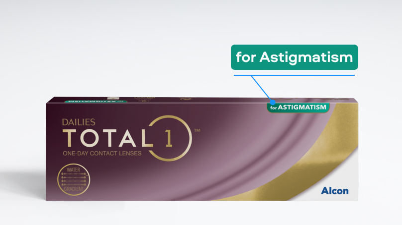 Dailies Total 1 for astigmatism